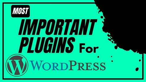 Best Plugins For Blogging Website Plugins For WordPress Best