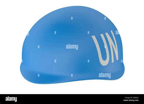 peacekeeping UN isolated on white background Stock Photo - Alamy