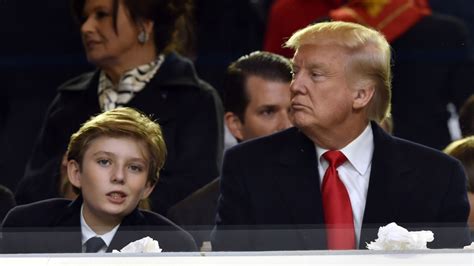 Here's why Donald Trump's son Barron was heard speaking with a ...