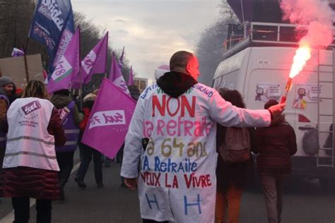 CARTE Manifestation du 11 mars contre la réforme des retraites le