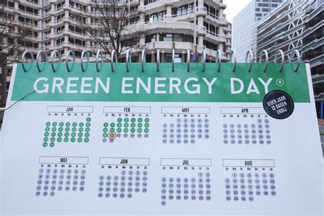 Kamerleden Vieren Vandaag Green Energy Day De Dag Dat De Duurzame