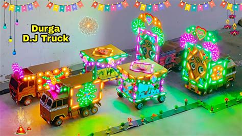 New Ganesh Durga Navratri Radha Krishna DJ Trolley Gauri Puja Mini DJ