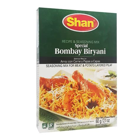 Shan Special Bombay Biryani Recipe And Seasoning Mix 60g Supersavings