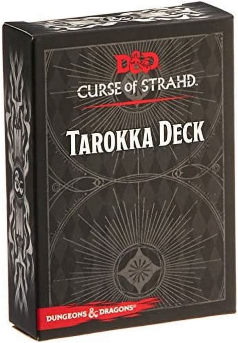 Dungeons Dragons Curse Of Strahd Tarokka Deck Walmart