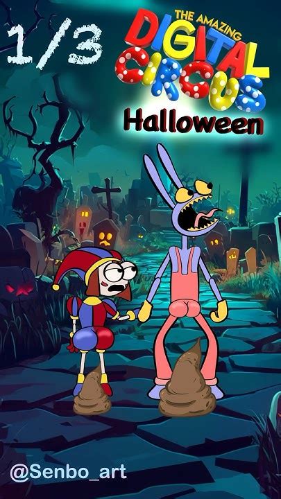Jax And Pomnis New Halloween Adventure Theamazingdigitalcircus Youtube