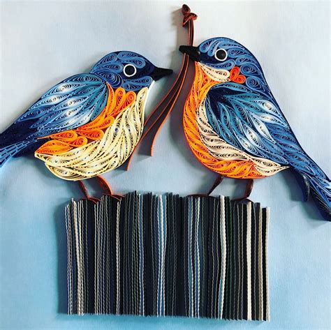 Pin On Quilled Birds