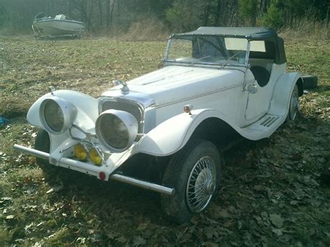 1937 Jaguar Roadster SS100 Convertible Kit Car Kitcar Classic Jaguar