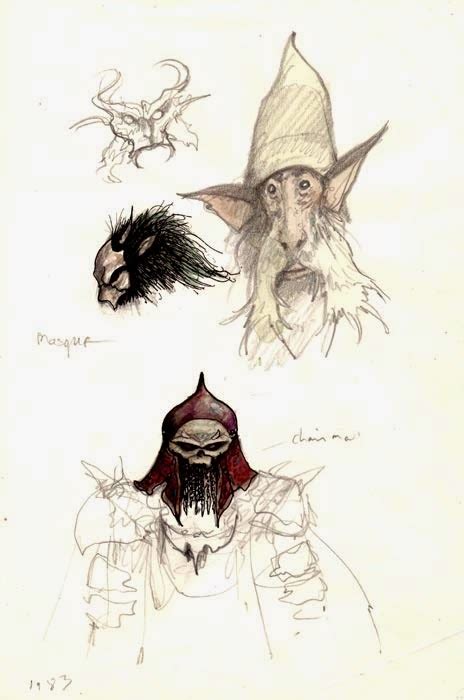 Do The Magic Dance With Labyrinth Concept Art By Brian Froud Film Sketchr