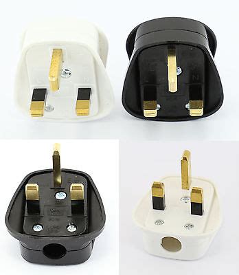 Mains Uk Plug Plugs Fused With A A A Fuse Multi Packs Ebay