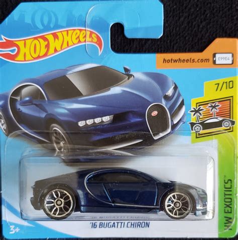 Hot Wheels Exotics 16 Bugatti Chiron Universo Hot Wheels