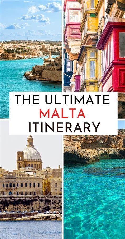 Your Perfect Malta Itinerary For 3 To 7 Days Artofit