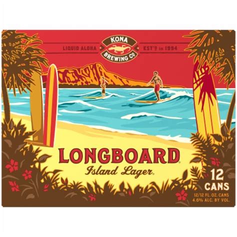 Kona Brewing Co Longboard Island Lager Beer 12 Pk 12 Fl Oz Pick