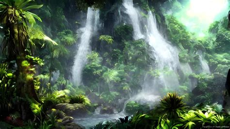 Jungle waterfall : r/wallpaperengine