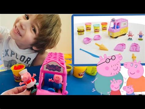 Novo Brinquedo De Massinha Da Peppa Pig Cole Ao Play Doh Peppa George