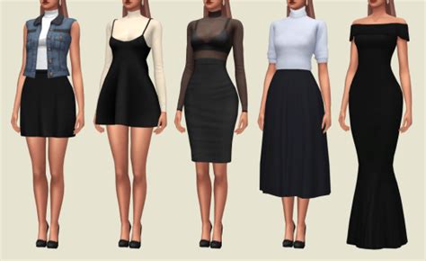 Sims 4 CC Clothes Pack Formal