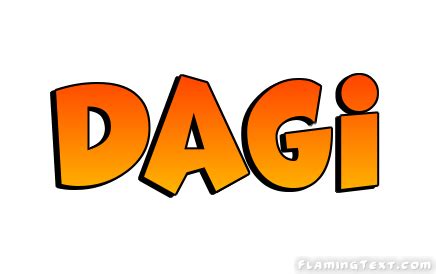 Dagi Лого | Бесплатный инструмент для дизайна имени от Flaming Text
