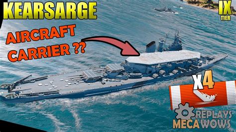 AIRCRAFT CARRIER Kearsarge 4 Kills 177k Damage World Of Warships