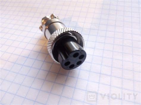 Разъем катушки металлоискателя 5 pin. (108390807) - купити Violity