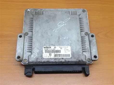 Citroen Peugeot Engine Control Module Unit Motor Ecu Bosch