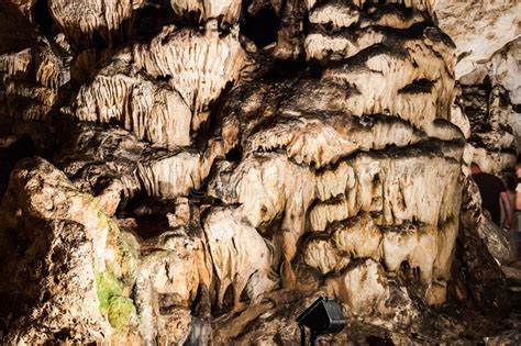 Scene From The Bulgarian Cave Magura Stock Image Image Of Grotto