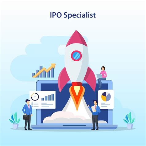 Premium Vector Ipo Initial Public Offering Concept Stock Market