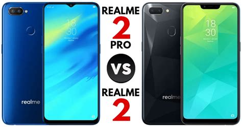 Realme Pro Vs Realme Technical Specification Price Comparison