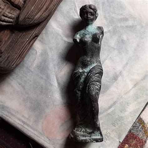 Ancienne Statuette En Bronze Du Xix Me Si Cle Tr S Bon Tat Eur