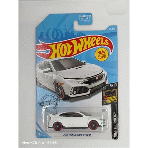 Hot Wheels Honda Civic Type R Shopee Malaysia