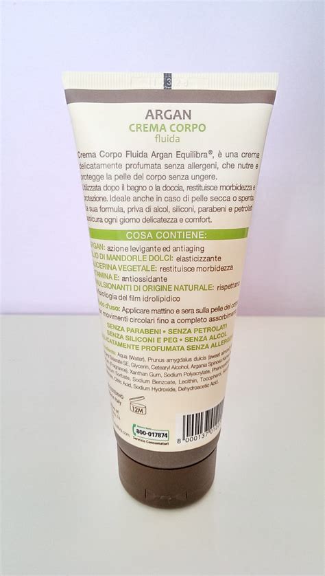 Peony Nanni Recensione Argan Crema Corpo Fluida Di Equilibra