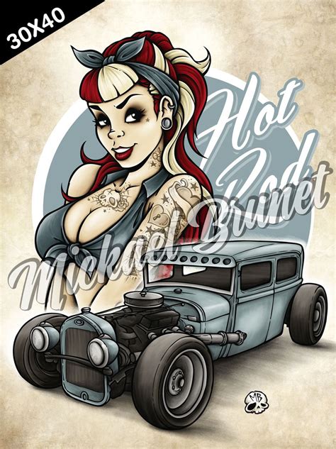 Hot Rod Pin Up Girl Coloring Pages Xxx Porn