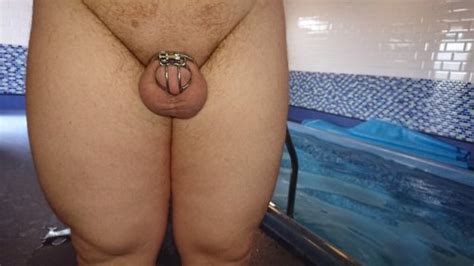 Chastity Key Holder Naked Chast Swimming At The Holiday Resorts Spa