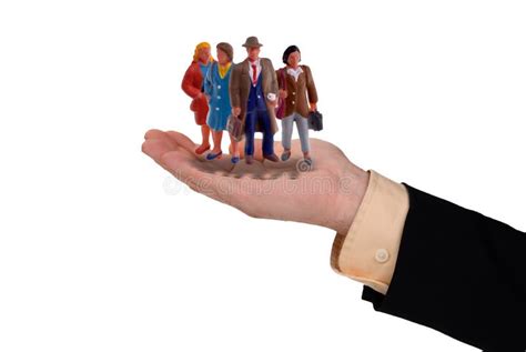 Business hand with workers stock photo. Image of give - 2181076 