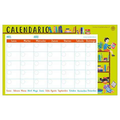 Calendario Preescolar Masterwise