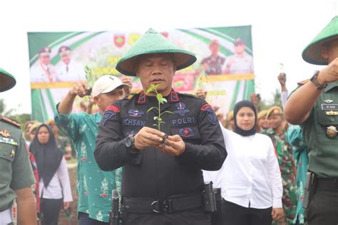 Danyon Ichsan Ikut Penanaman Perdana Dan Launching Kampung Hortikultura