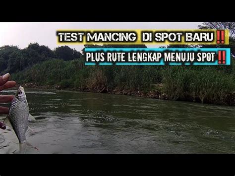 Test Mancing Rarancak Di Spot Baru Kolong Jembatan Tol Sampora