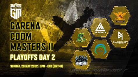 Codm Garena Master Ii Playoffs Day 2 Garena Call Of Duty Mobile