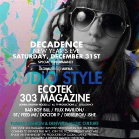 Style Porn Decadence Fuses Music Fashion Magazine