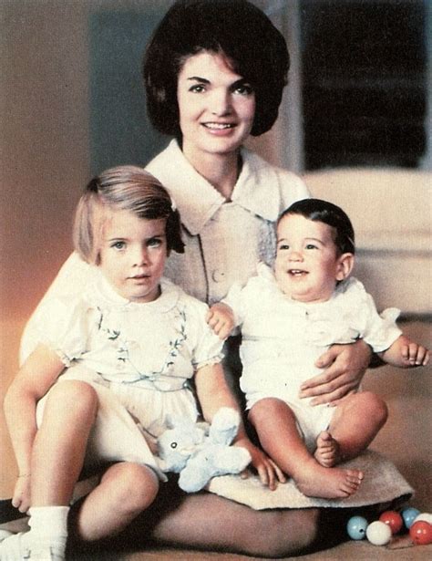 America Runs On Kennedy Jackie With Caroline And Baby John John