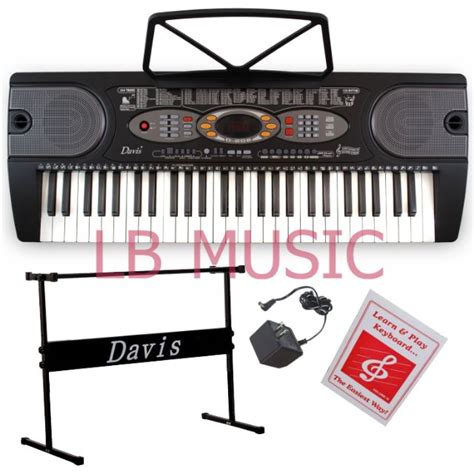 Promo Davis D 208 61 Keys Electronic Keyboard Organ Piano W Stand