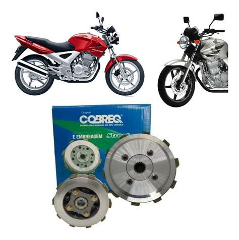 Kit Embreagem Completo Cbx 250 Twister 2008 Original Cobreq Frete grátis