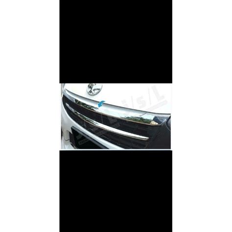 Jual List Grill Depan Front Grile Trime Hood Moulding Toyota Agya