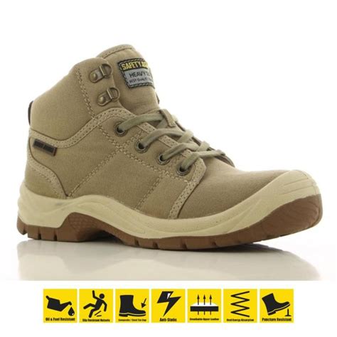 Safety Jogger Desert S P High Cut Safety Shoes Work Boot Footwear Steel