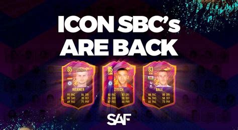 Icon Sbcs Are Back Ea Reveals More Fut21 Content Saf Esports