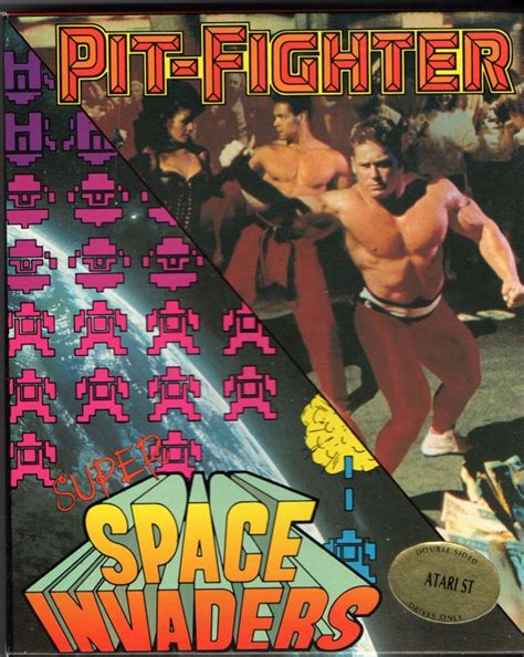 Pit Fighter Super Space Invaders Cover Or Packaging Material Mobygames