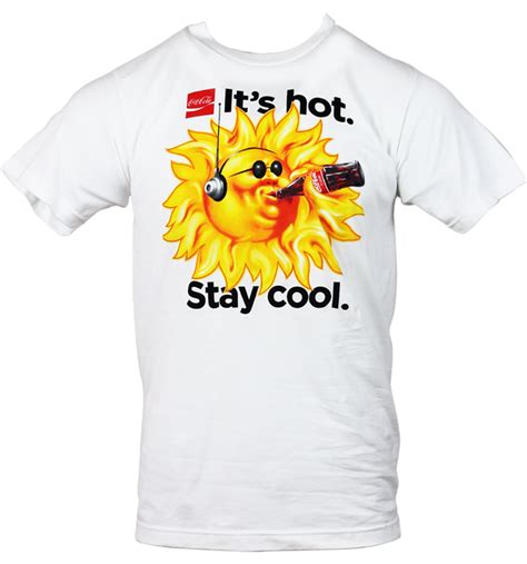 Coca Cola Stay Cool Unisex Tee Coca Cola Store