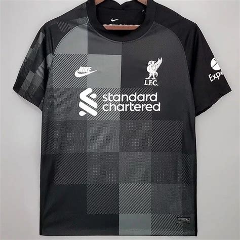 Jual Jersey Bola Terbaru Liverpool Gk Kiper Black Hitam Grade