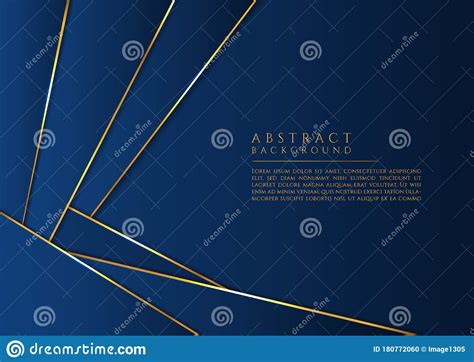 Tri Ngulo Abstrato Forma Sobreposi O Forma Fundo Estilo Luxo Azul Cor