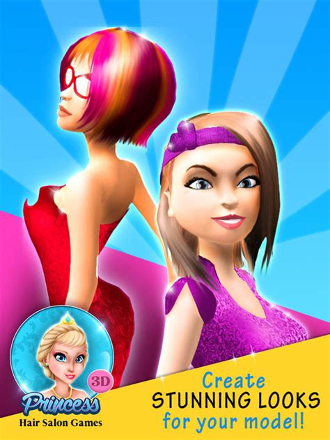 App Shopper: Princess Hair Salon Games 3D: Girl Hairstyles DIY (Games)