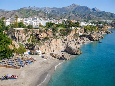 Nerja In Andalusië Voormalig Vissersdorp Aan De Costa Del Sol Mrfinny