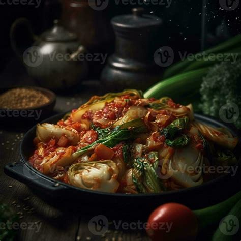 The most famous Korean traditional food Kimchi. 24261841 Stock Photo at ...